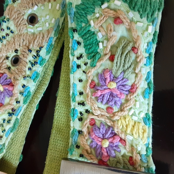 BOHEME Earth Friendly Paisley Patchwork Belt - Picture 10 of 12